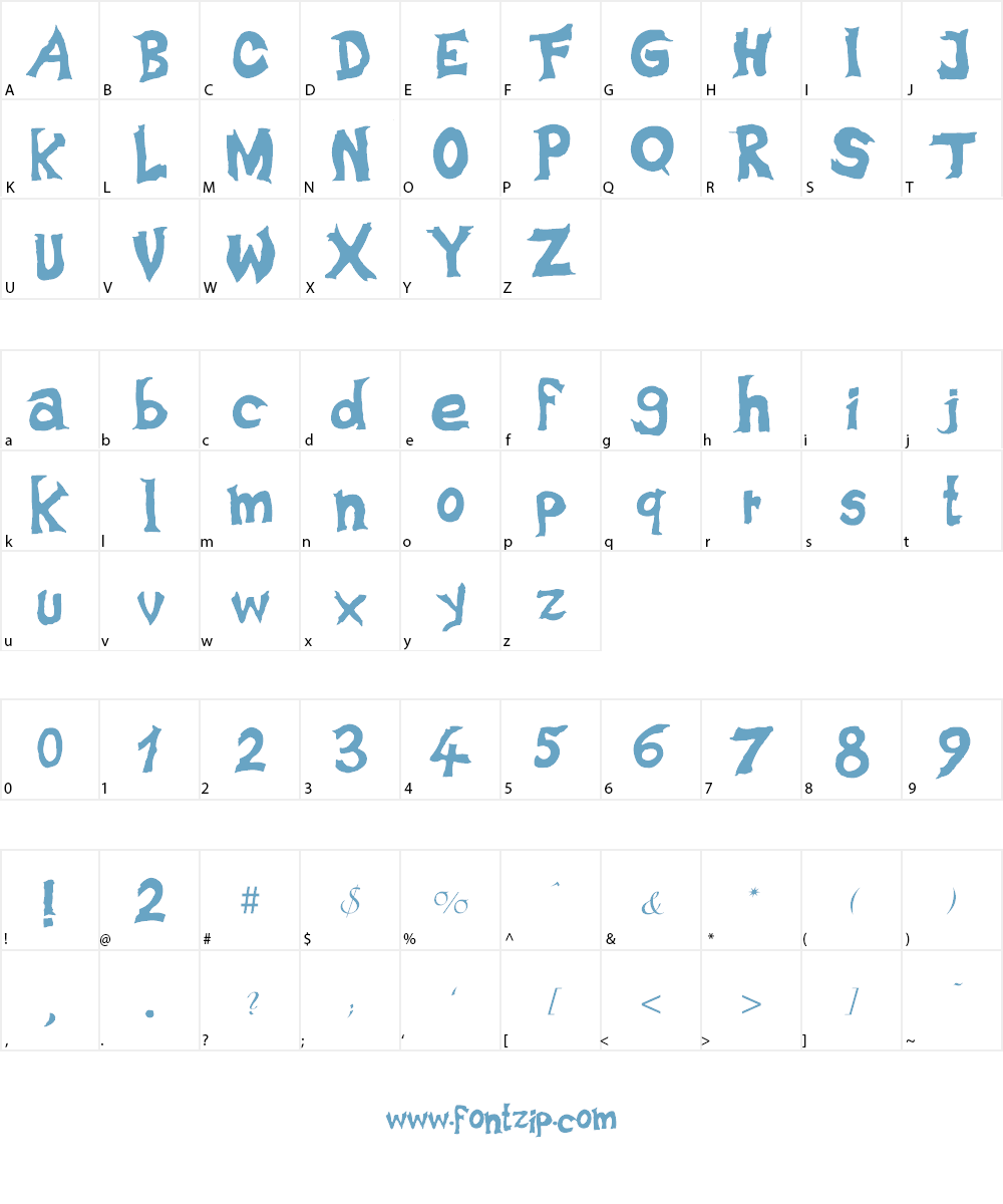 adolars fart Font Character